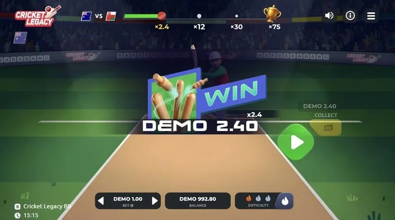 Cricket Legacy BB kazancı